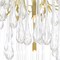 Cwi Lighting Anita 10 Light Chandelier With Gold Leaf Finish 1094P47-10-620 - alternate 2
